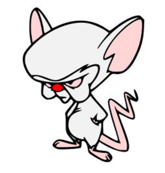 Brain SVG from Pinky and the Brain cartoon