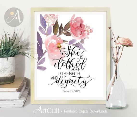 Printable Artwork digital download Scripture Bible verse