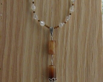 Brown Sardonyx necklace