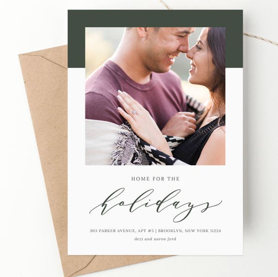 home for the holidays christmas card merry christmas digital file