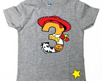 toy story jessie birthday shirt