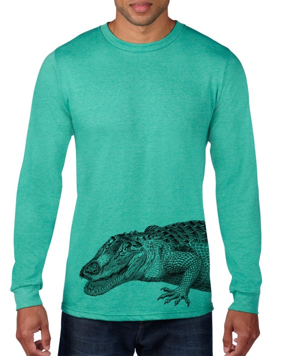 Long Sleeve Shirt Crocodile T Shirt Crocodile Tee
