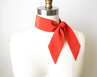 tangerine neckerchief