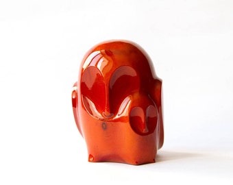 Wooden Owl Statue, Wooden Owl Figurine, Wood Carving, Hand Carved, Wooden Statue, Wooden Figurine