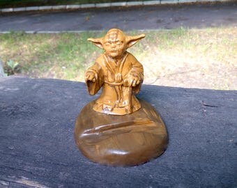 Boyfriend gift Mens gift Father's day yoda charging station Star Wars Desk organizer gift for husband gift mens gift for brother