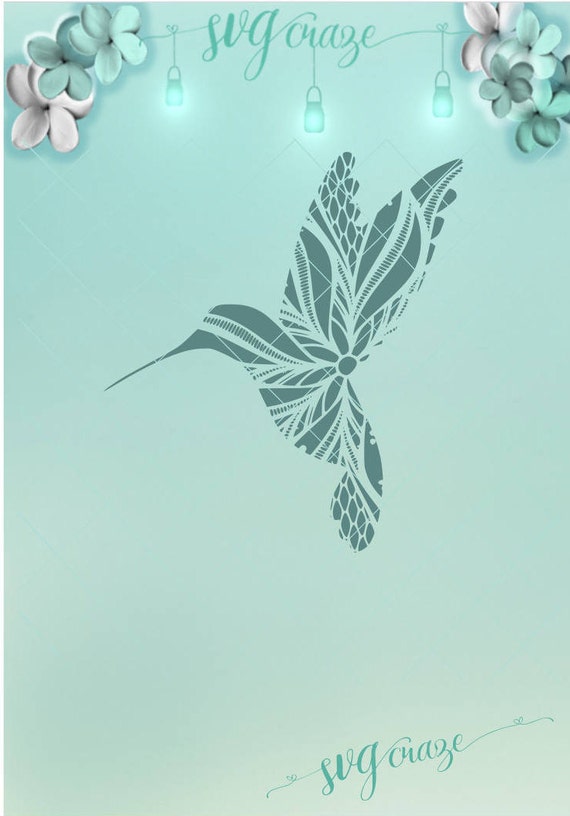 Download Hummingbird Mandala Svg Free For Cricut - Layered SVG Cut File