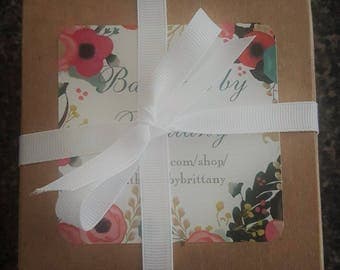 Bridesmaid Spa Gift Box (Vegan Soap Base)--Gifts for Her--Bridal Party Gifts--Bridesmaid Gift--Bride--Bride's Mother--Groom's Mother