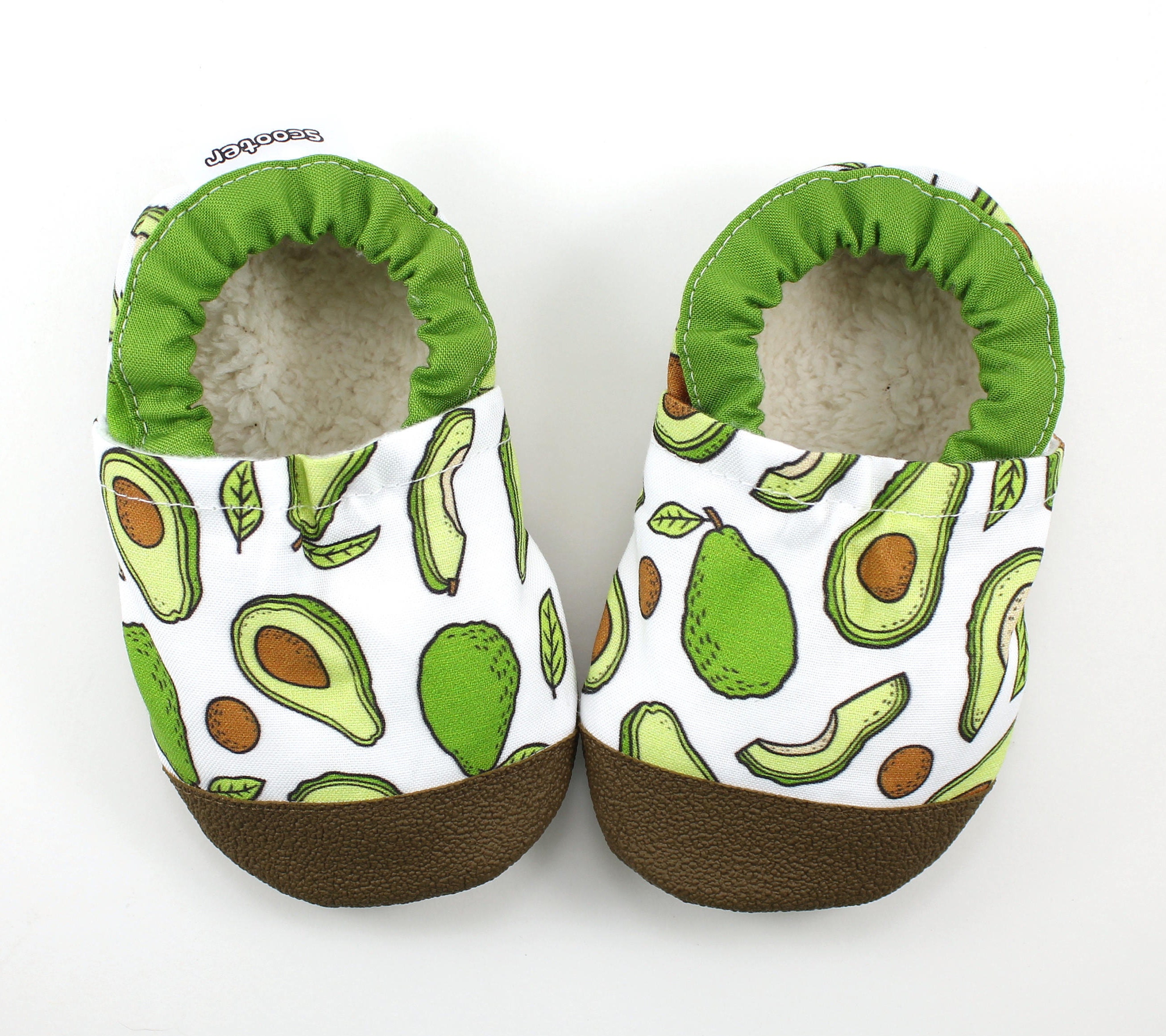 jellycat avocado shoes