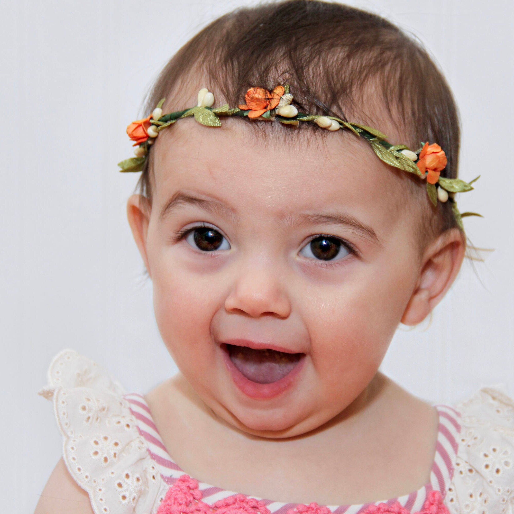 birthday headband baby headband large flower headband orange baby crown baby headband flowers crown flower birthday headband baby headband large flower headband orange baby crown baby headband flowers crown flower