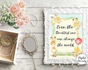 Peter rabbit quote | Etsy