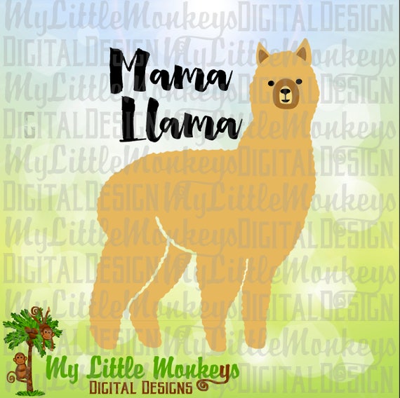 Download Llama SVG, Mama Llama SVG, Baby Llama, Cute Llama svg ...