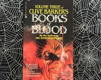 books of blood volume iii clive barker