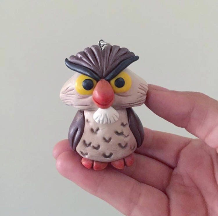 archimedes owl plush