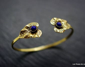 Art deco Bangle leaves