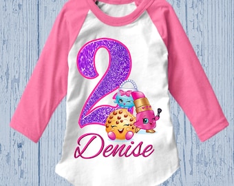 shopkins birthday shirt