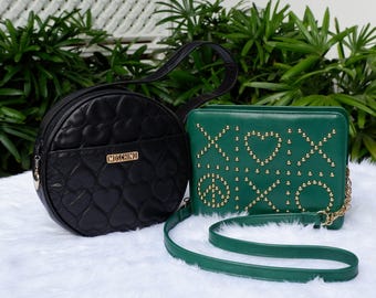 Two Authentic Vintage Moschino Bags