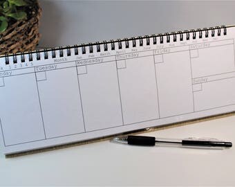 Week at a glance, desktop, calendar.