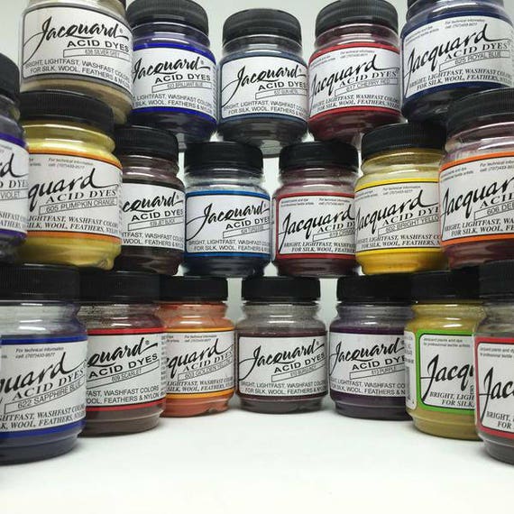 Jacquard Acid Fabric Dye For Silk Wool Cashmere Feathers