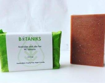 Australian Pink Clay Soap Bar