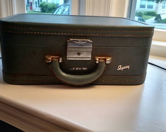 Blue Skyway carry-on - train case - luggage