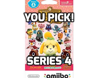 Individual Animal Crossing Amiibo Cards - Series 4 (351-400)
