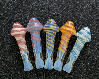 Mushroom Glass Smoking Pipe