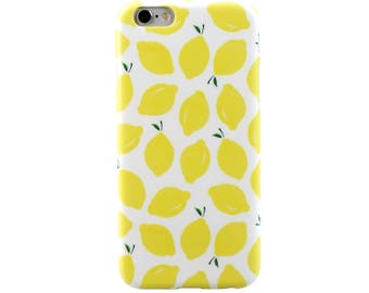iPhone SE Case iPhone Case SE iPhone 5 Case iPhone Case 5 iPhone 5s Case iPhone Case 5S - Lemon ! Magic Fruit - Ultra slim - TRANSPARENT