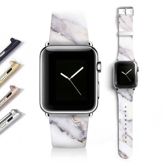 Marble Apple watch band women Apple watch strap genuine
