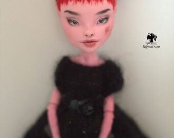 OOAK Monster High repaint Create a Monster the Dragon