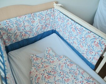 Round bed of organic cotton