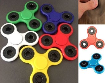 new fidget finger spinner hand focus spin steel edc bearing stress toy