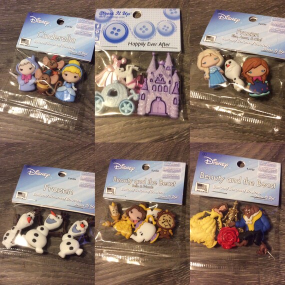 Jesse James Dress It up Buttons Disney Cinderella Beauty