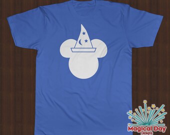 Disney Shirts - Sorcerer Mickey (White Design)