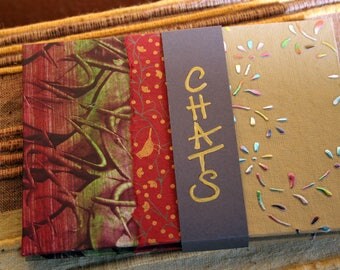 Cats - artist's book - Accordion with 10 original color photos.