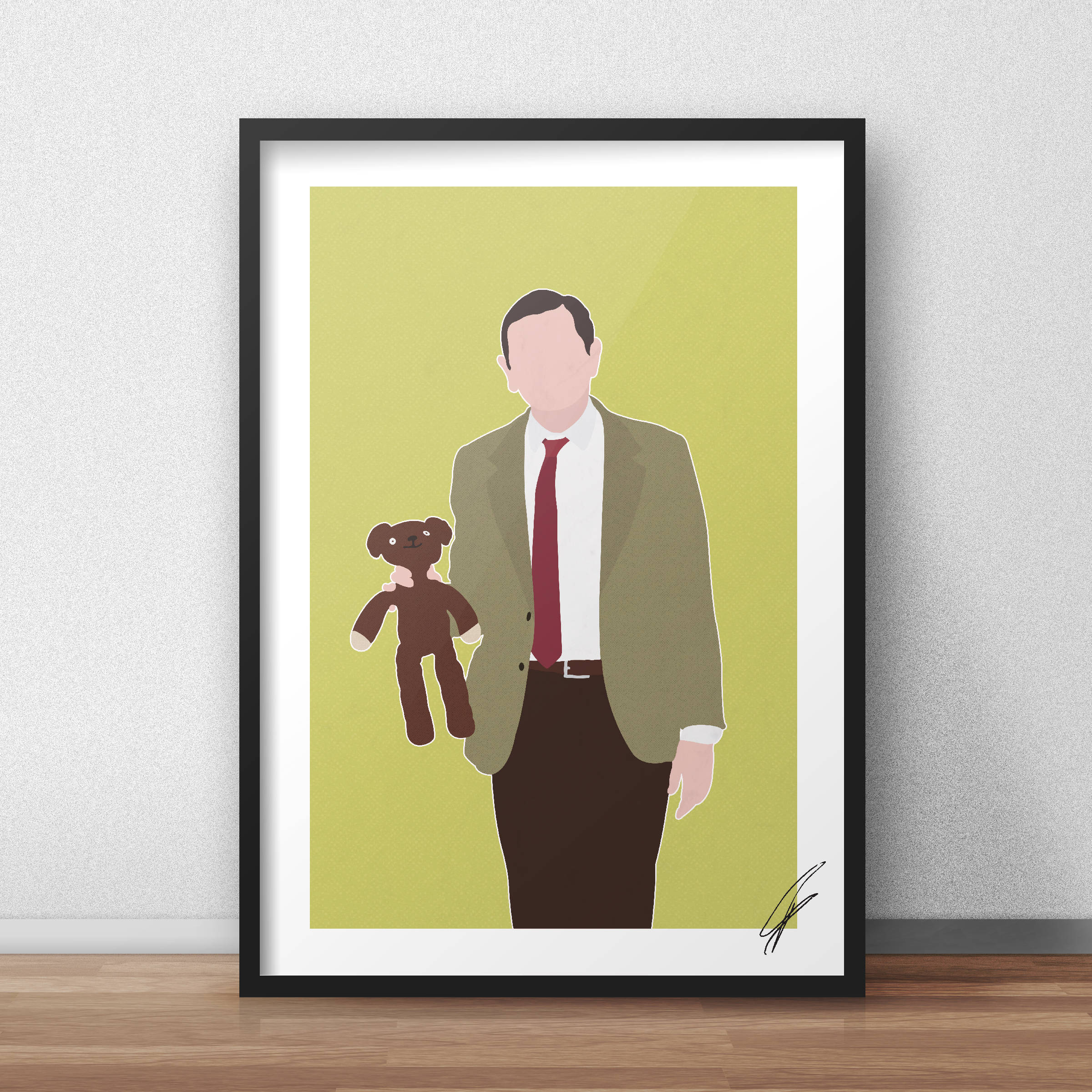 Mr Bean INSPIRED Print / Poster