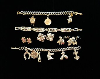 Vintage costume jewelry lot