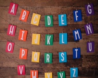 Classroom alphabet | Etsy