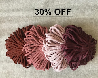 30% OFF 108 yards/100m Macrame cord crochet cord, crochet rope, crochet bag, macrame rope, crochet yarn, macrame yarn, cotton rope