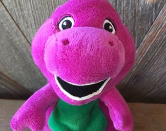 Barney plush | Etsy