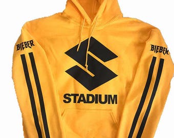 Justin Bieber Stadium Tour Purpose Tour Merch Hoodie Sweatshirt