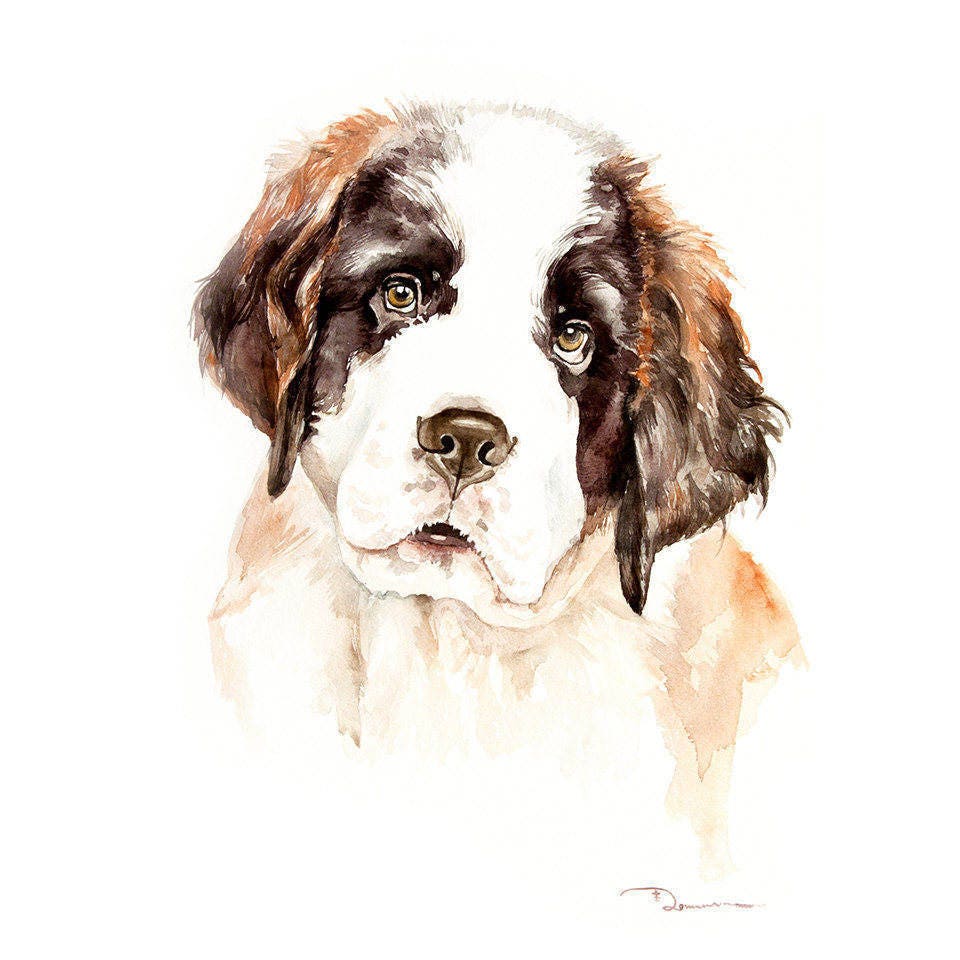 Memorial portrait custom dog portrait dog memorial pet