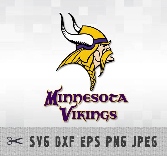 Minnesota Vikings SVG PNG DXF Logo Vector Cut File Silhouette