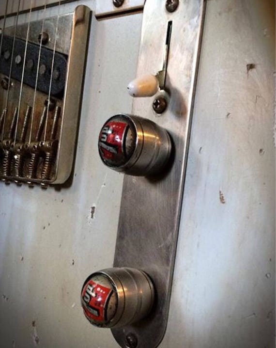 Cool Custom Guitar knobs Volume and Tone Indian head