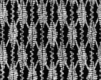 Patchwork fabric Michael Miller Indigo Sashiko Black Black