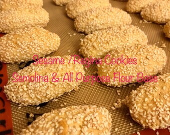 Sesame Regina Cookies 1 pound
