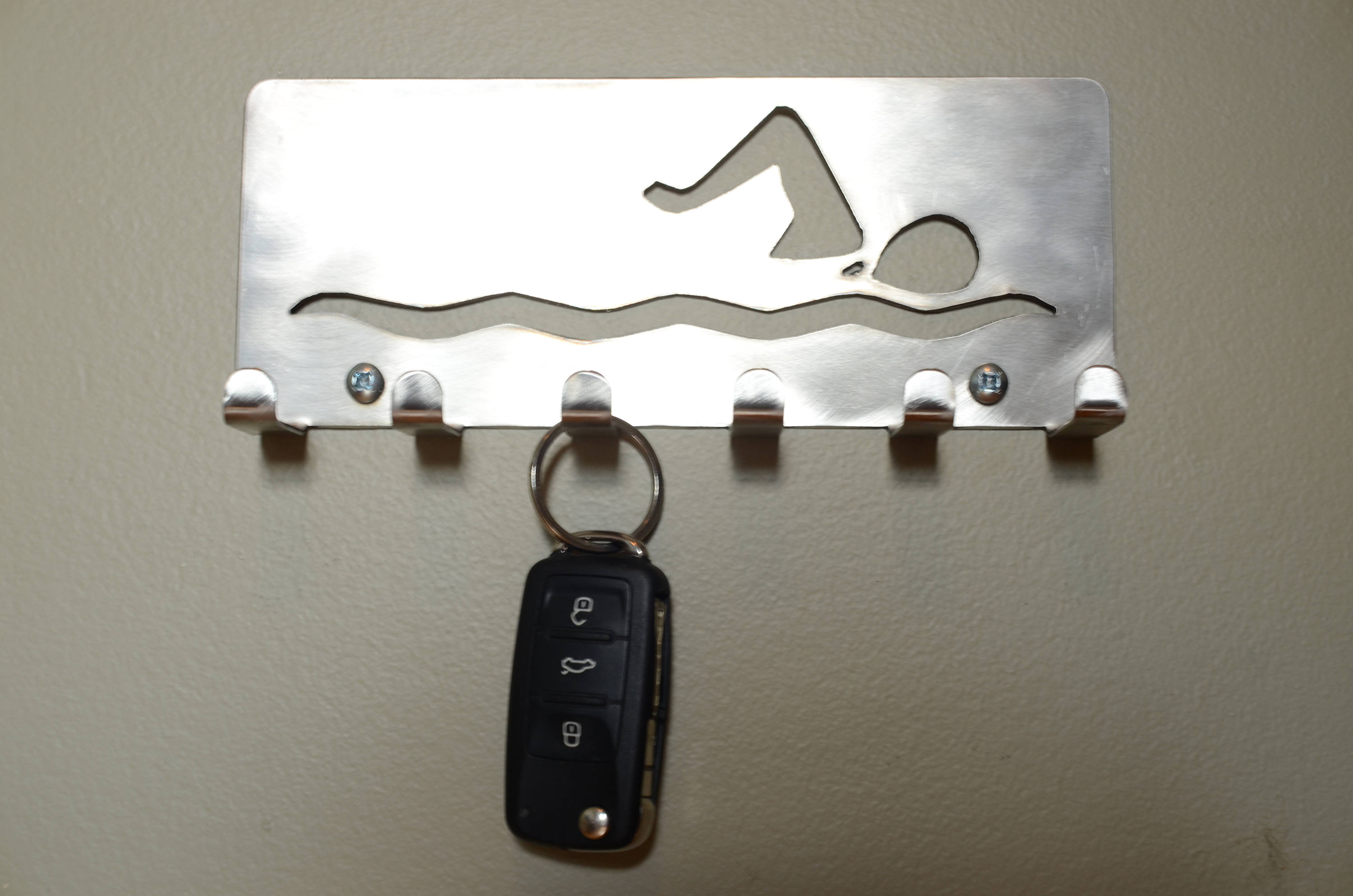 Swimming key holder rack medal rack medal hanger leash