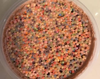 Chocolate dippin' dots floam