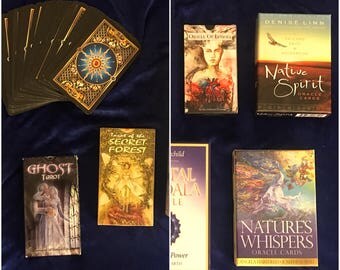 Combo Tarot Oracle Reading Choose Your Deck Intuitive Tarot Card Reading Intuitive Tarot Draw Intuitive Reading