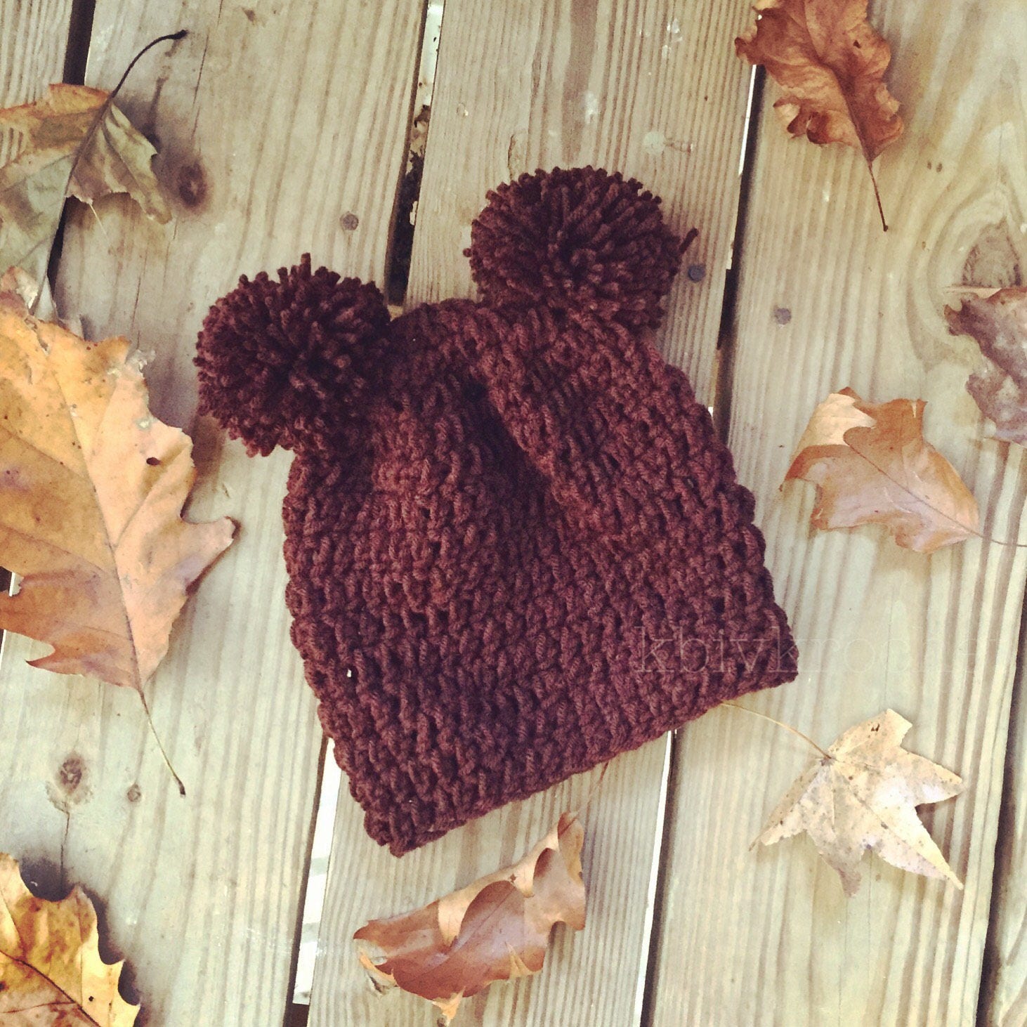 double ball beanie