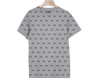 Bicycle All Over Print Men's Cycling Fan Bike T-Shirt